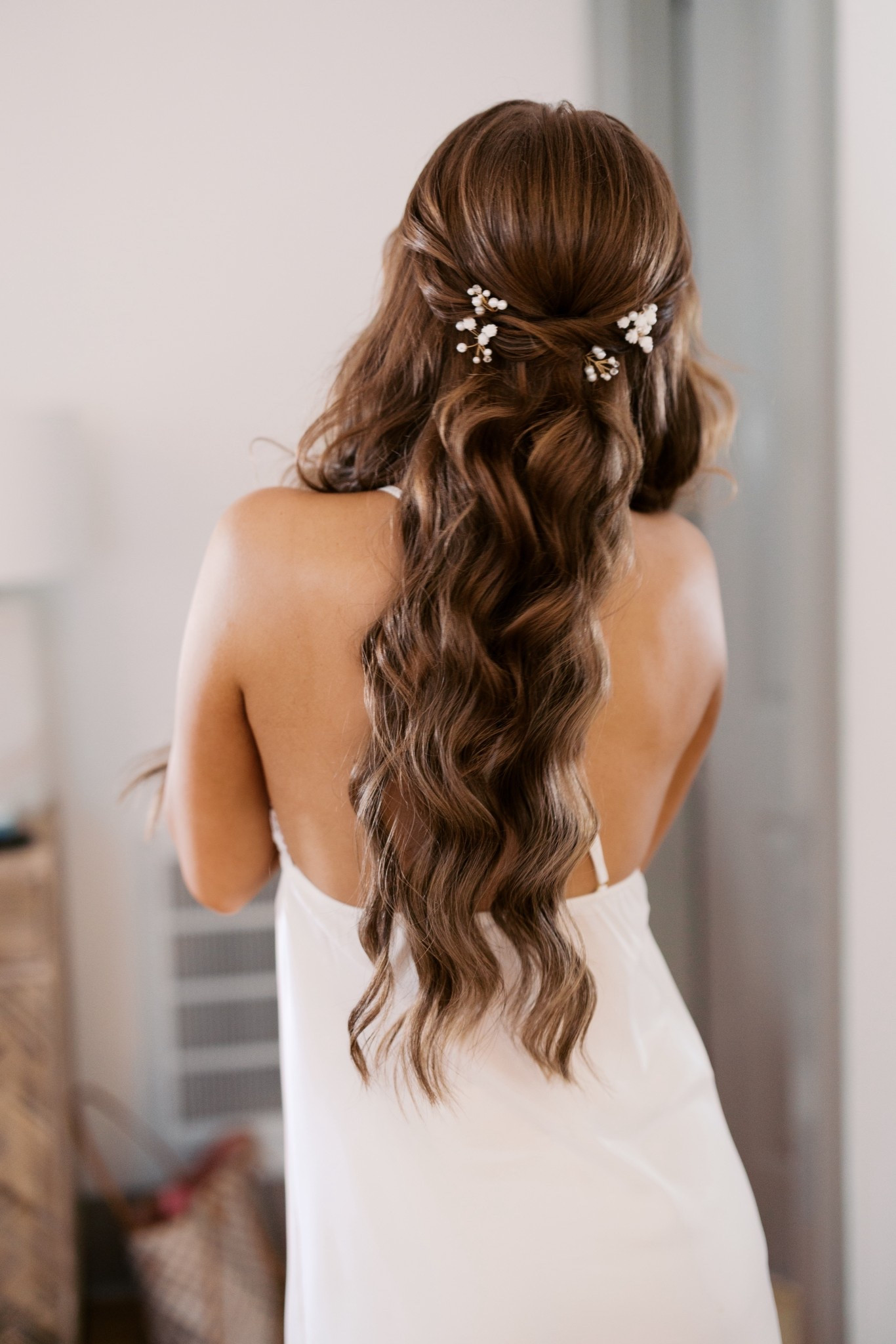 Floral bridal hair pieces✨🫶🏼 perfect for my half up half down hairstyle for the engagement party! 

#LTKFindsUnder50 #LTKWedding #LTKFindsUnder100