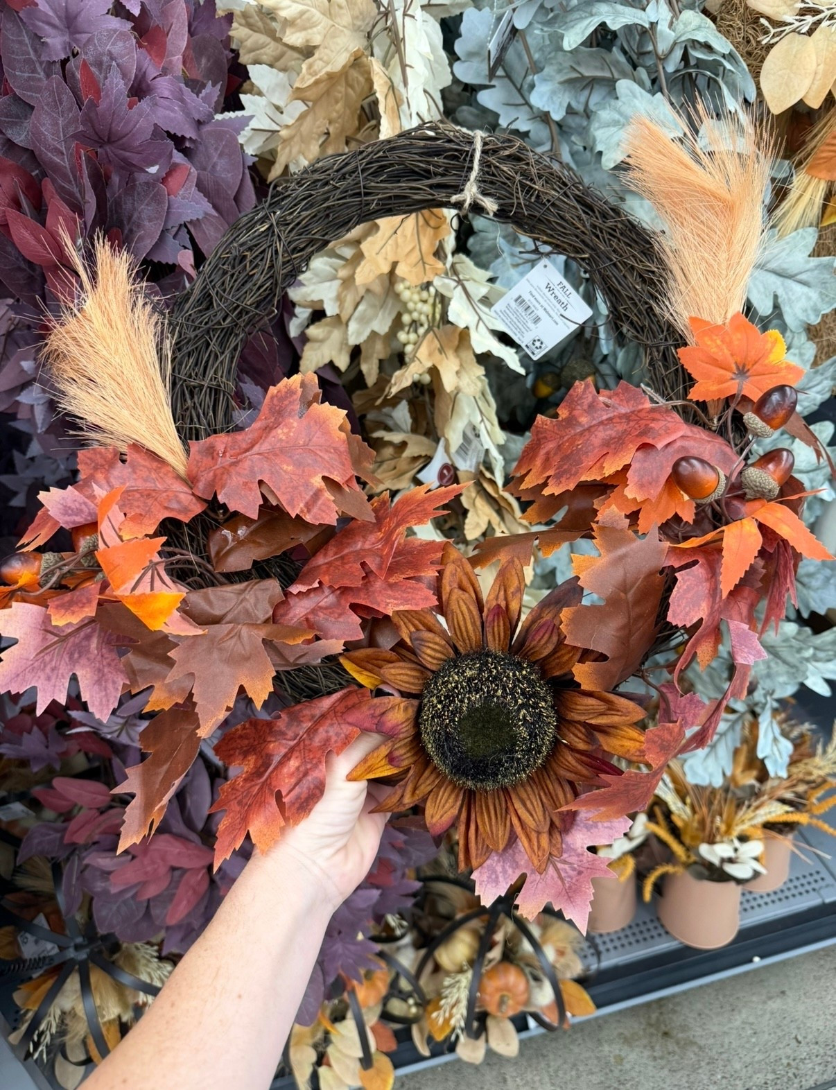 How gorgeous and affordable is this wreath—under $12! 🍂✨ Check it out plus more of the best-selling fall & winter wreaths I’ve rounded up on my LTK this month!

#LTKSeasonal #LTKHome
