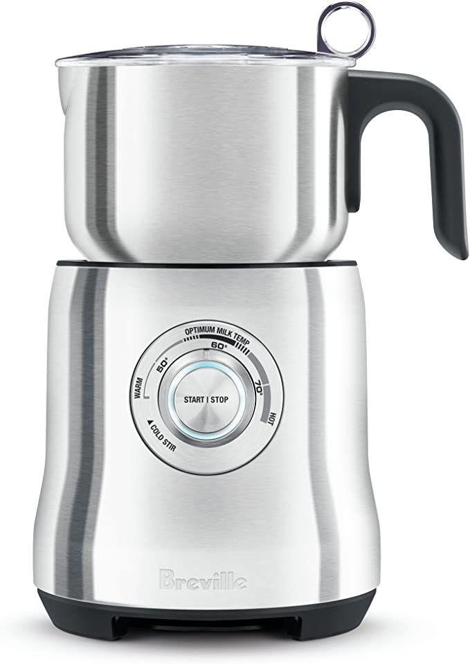 Breville the Milk Cafe Milk Frother, Milk Steamer, BMF600BSS, Brushed Stainless Steel | Amazon (CA)