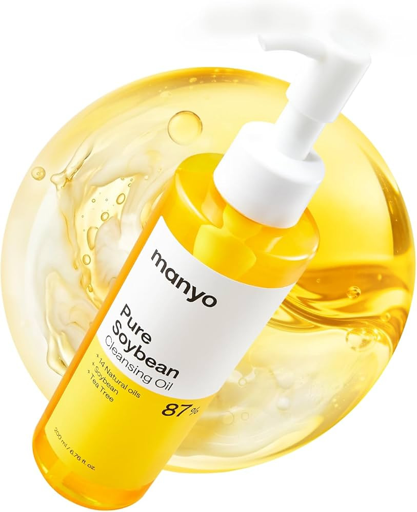 MANYO Pure Cleansing Oil, Natural Oil Cleanser for Face, Makeup Blackhead Remover, Korean Skin Ca... | Amazon (US)
