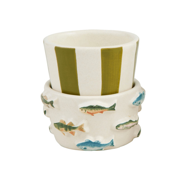 Fish Stacked Tidbit | Mud Pie