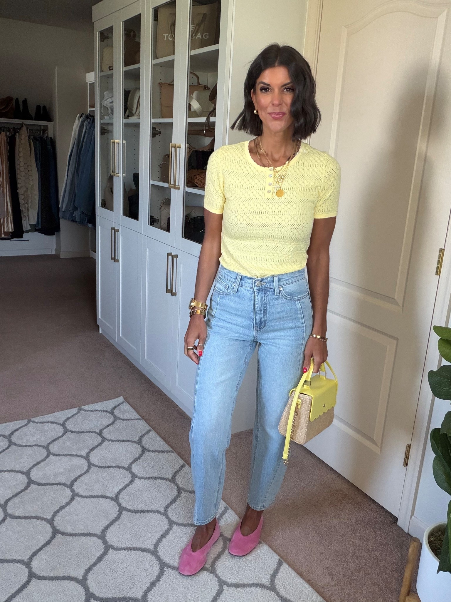 New $14 Walmart sweater! Perfect for spring! I’m in size small. Jeans fit tts. I’m 5’5 for reference. 

#LTKootd #LTKmomlife #LTKgrwm