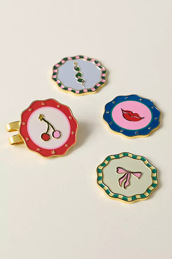Golf Ball Hat Clips, Set of 4 | Anthropologie (US)