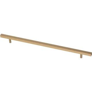 Liberty Square Bar 12 in. (305 mm) Champagne Bronze Cabinet Pull-P43837C-CZ-CP - The Home Depot | The Home Depot