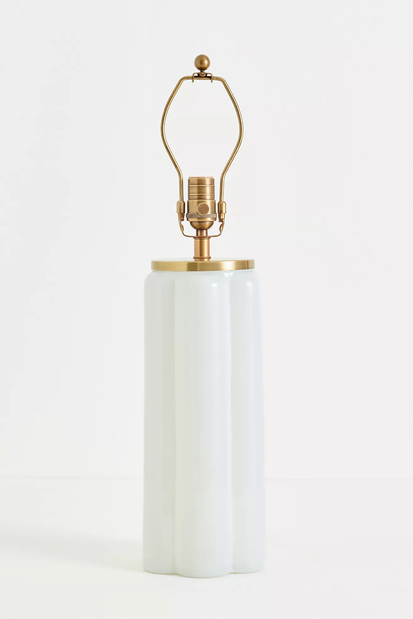 Scalloped Glass Lamp Base | Anthropologie (US)
