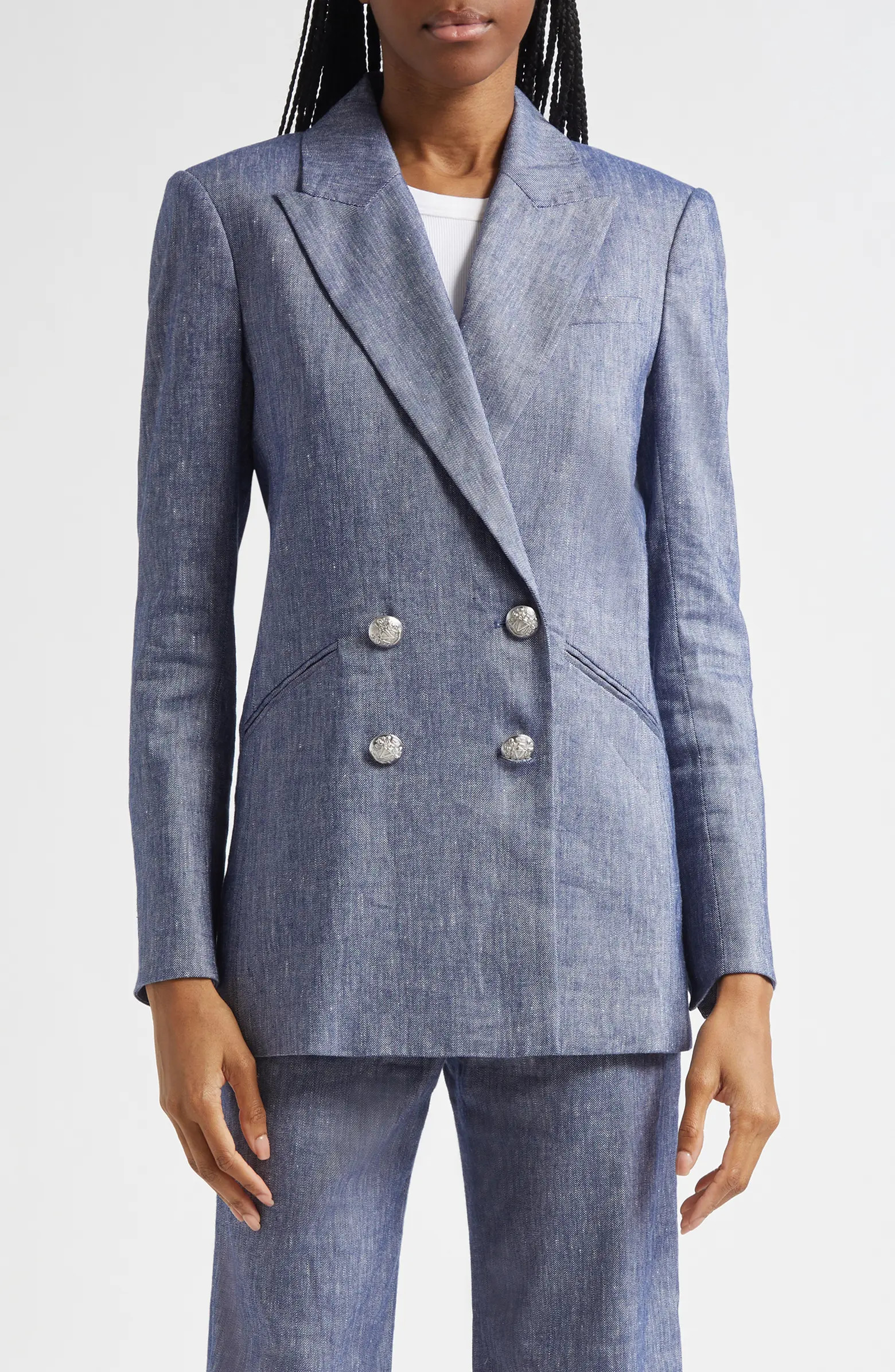 Dale Linen Blend Dickey Jacket | Nordstrom Rack