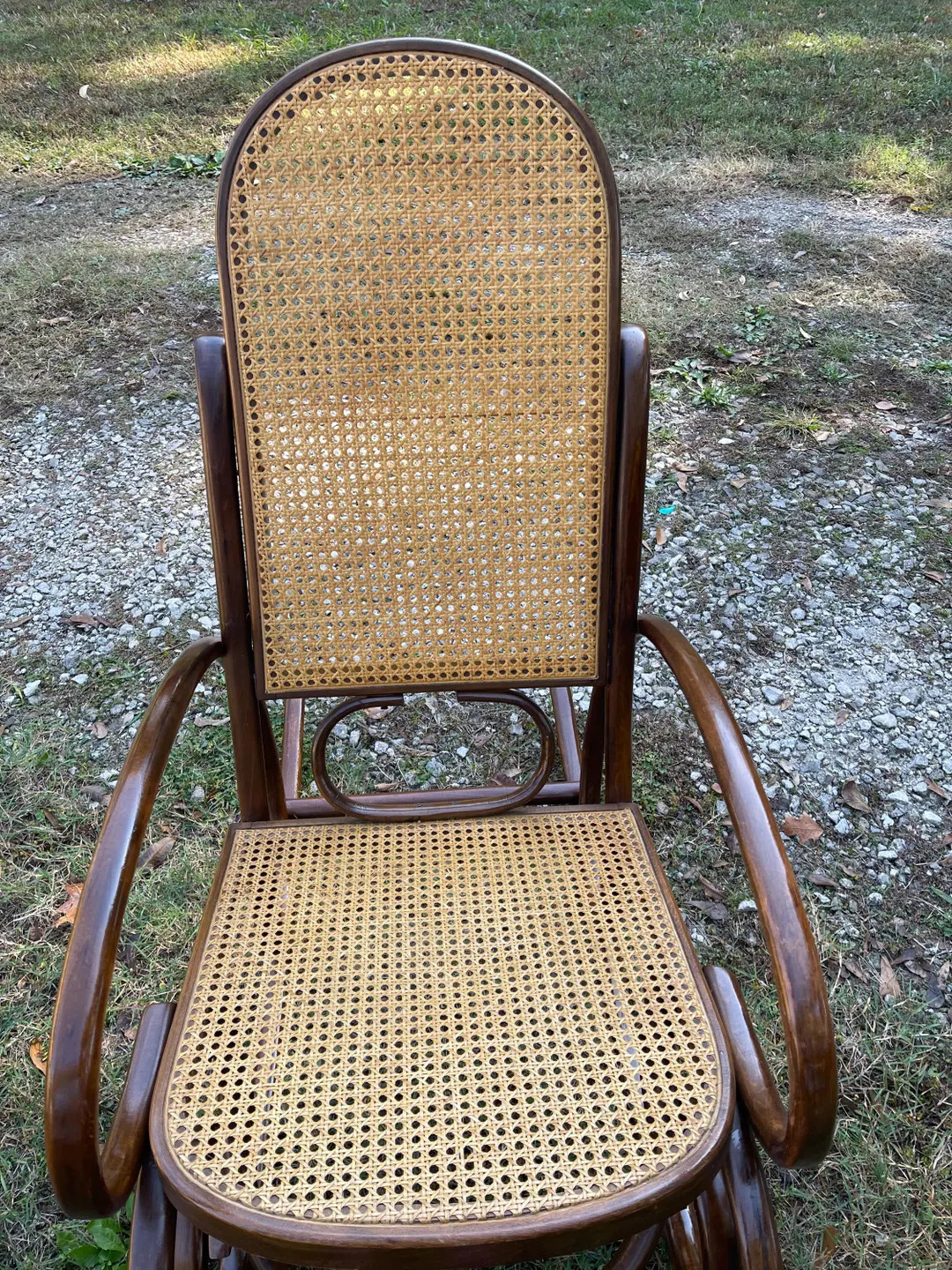Vintage Thonet Style Bentwood Rocking Chair - Etsy | Etsy (US)