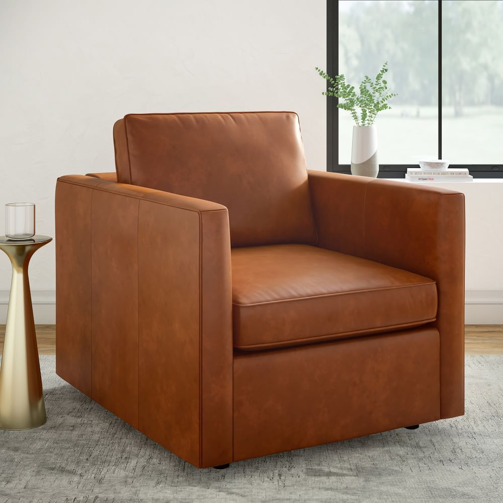 Harris Leather Chair | West Elm (US)