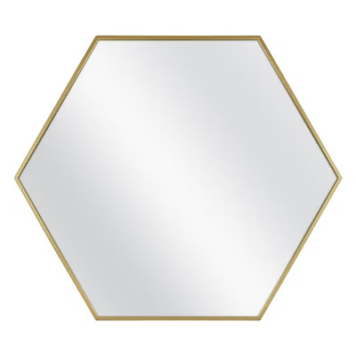 30" x 26" Metal Hexagon Mirror MDF Back - Project 62™ | Target