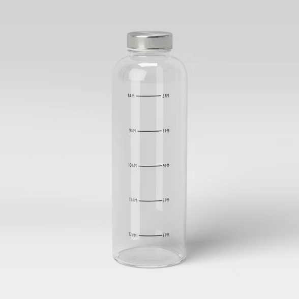 34oz Single Wall Plastic Bottle Clear - Room Essentials™ | Target