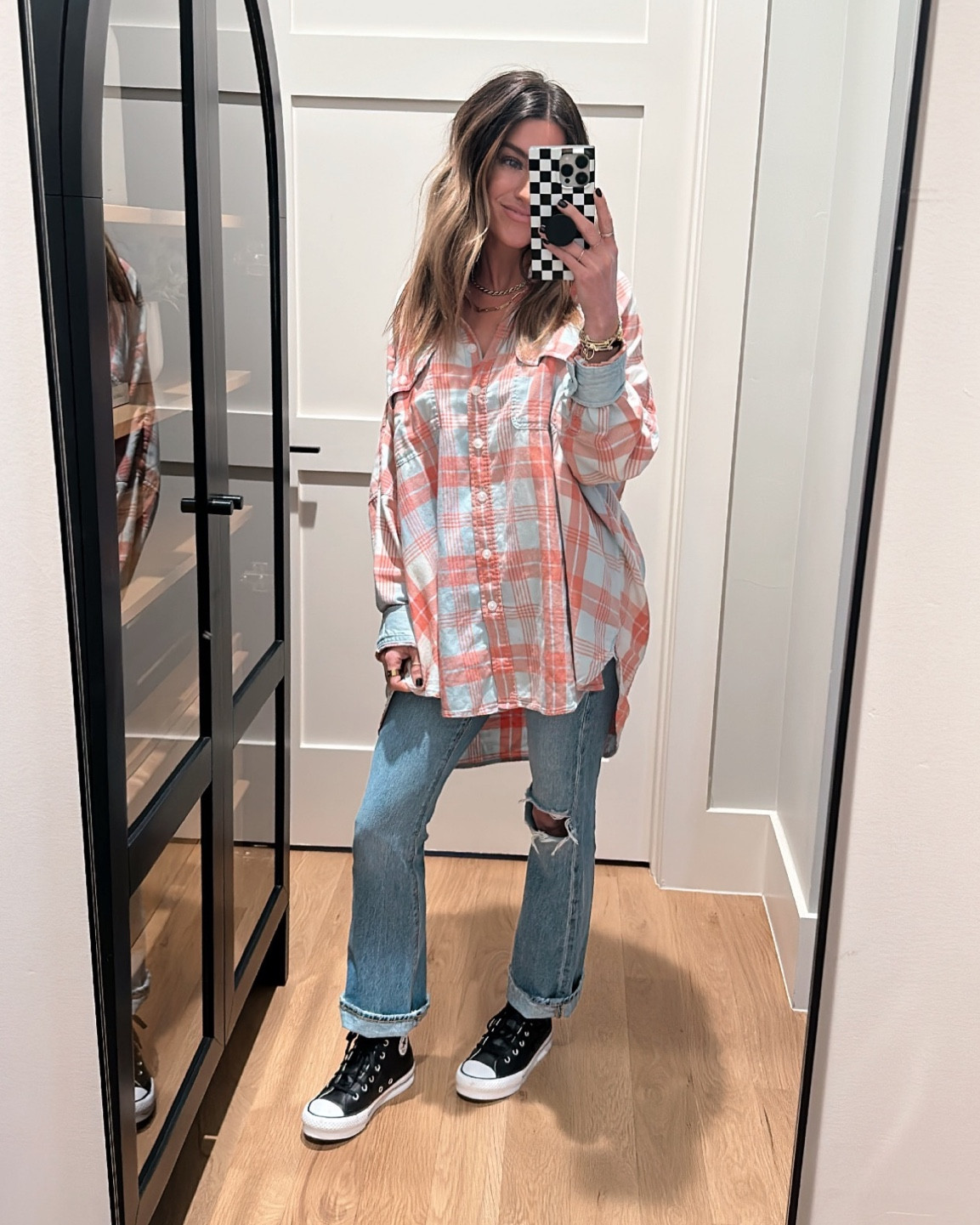 Size small in this flannel! It’s super oversized and I loooove it!!! 



#LTKshoecrush #LTKstyletip