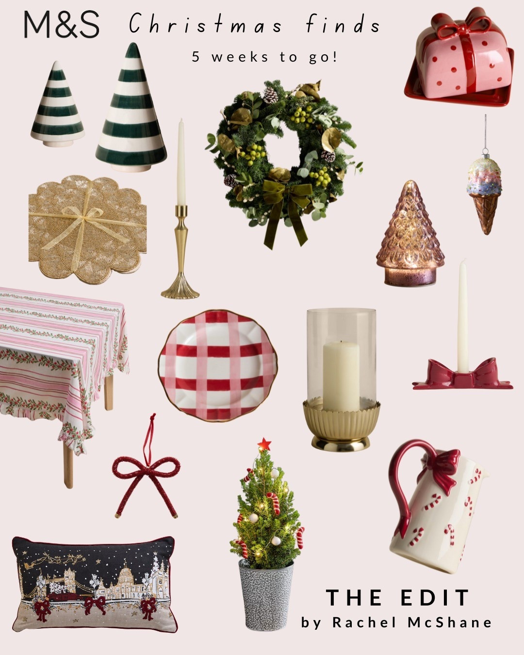 THE EDIT by Rachel McShane 
Christmas finds 


#LTKuk #LTKfestive #LTKhome