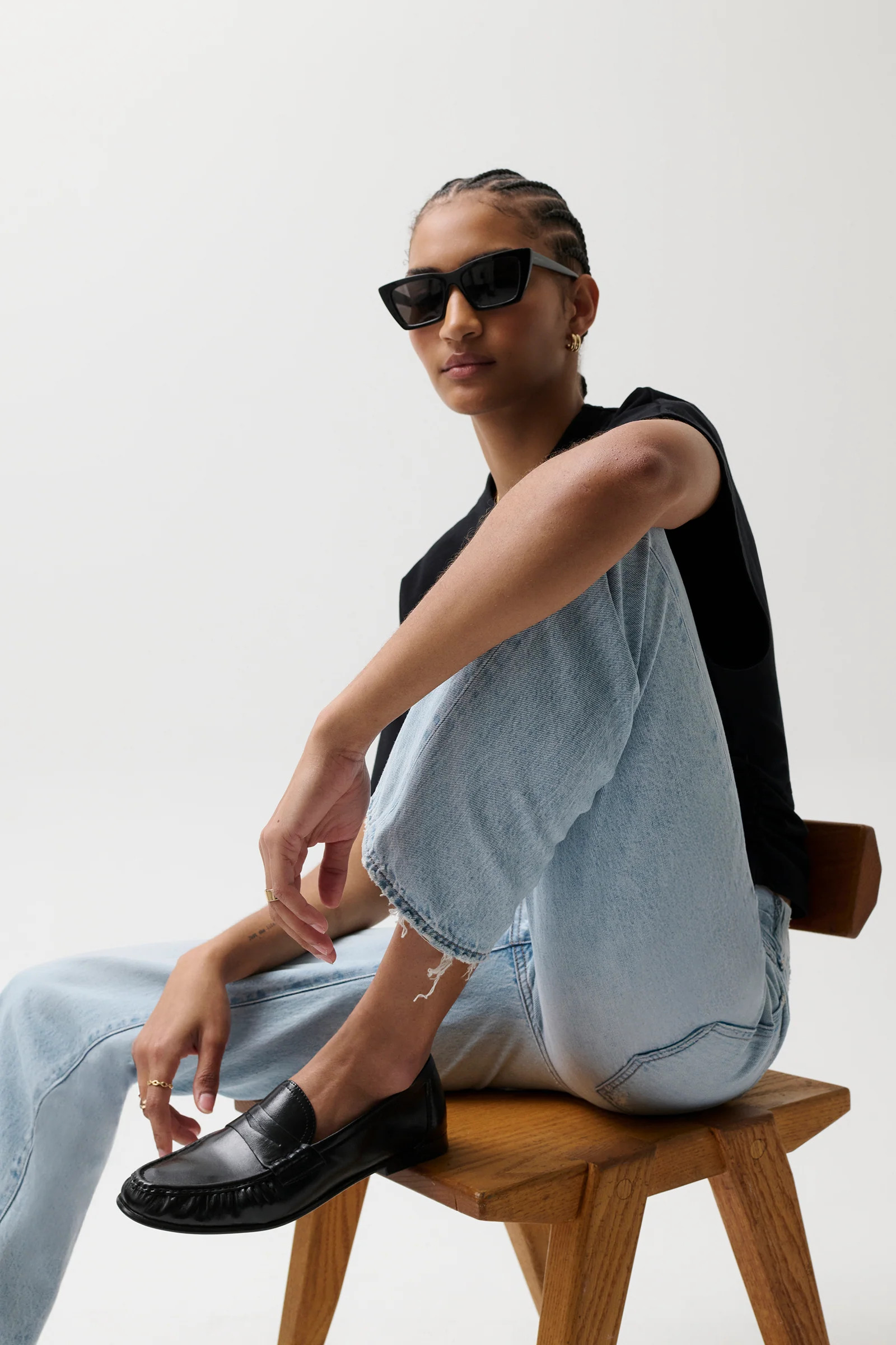 Lexi Mid Rise Bowed Straight - Dolce Vita Vintage | Pistola Denim