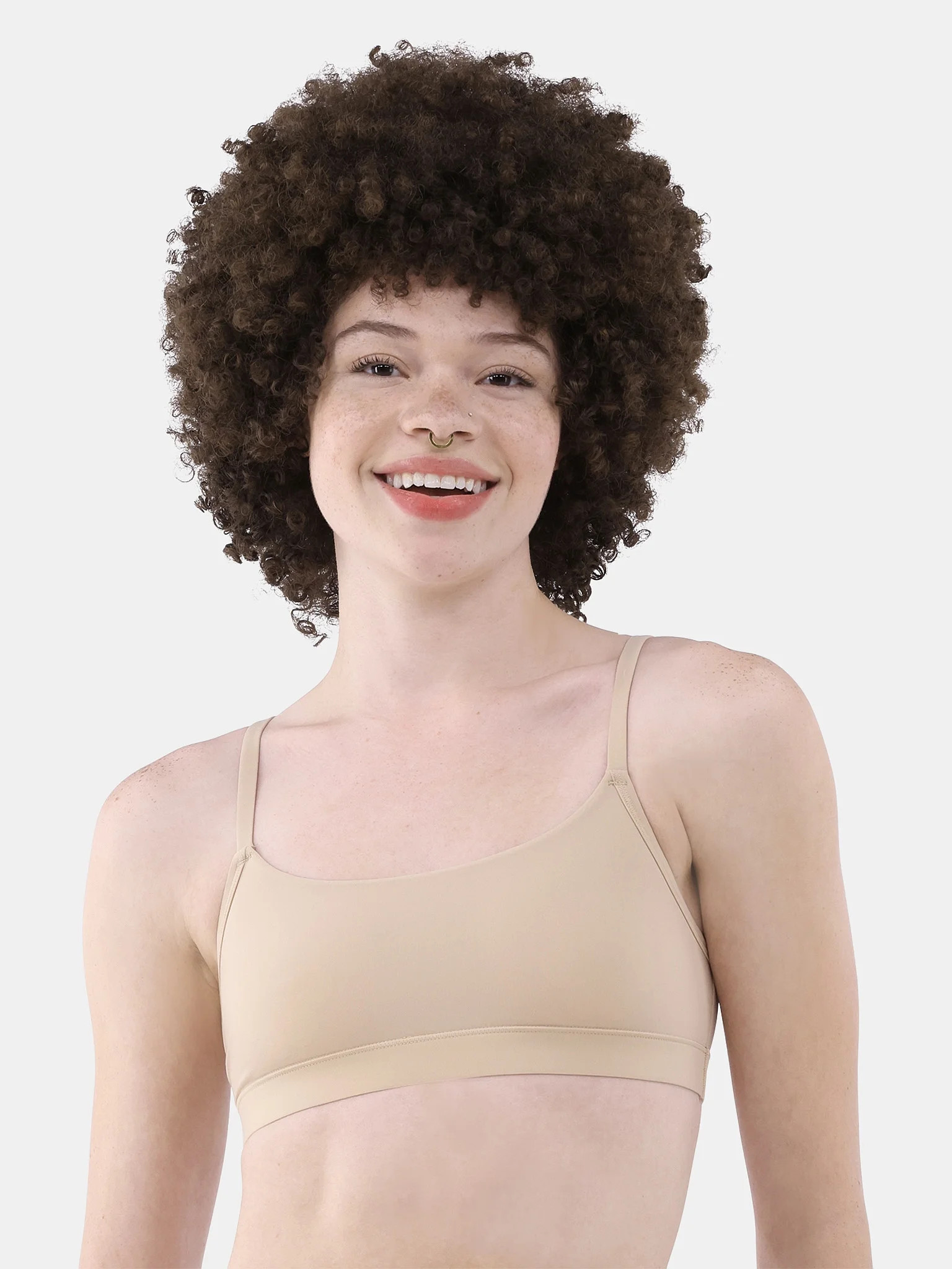 No Boundaries Women's Fit Stretch Scoop Bralette, Sizes XS-3XL | Walmart (US)