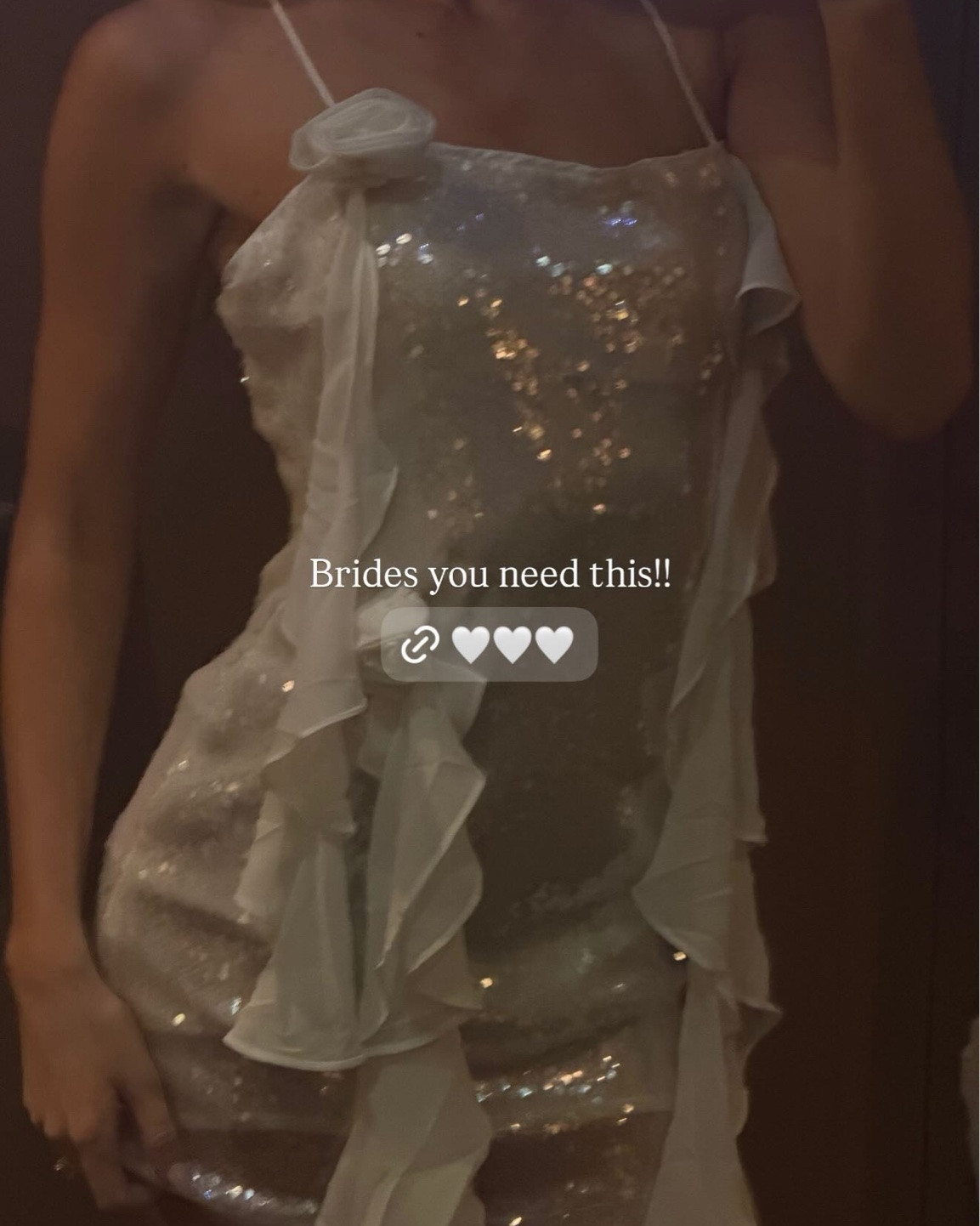 Added a new white sparkly mini dress to my bridal collection! 

Throw on a pair of white cowboy boots and you’re ready for your western Nashville bachelorette !

#LTKWedding