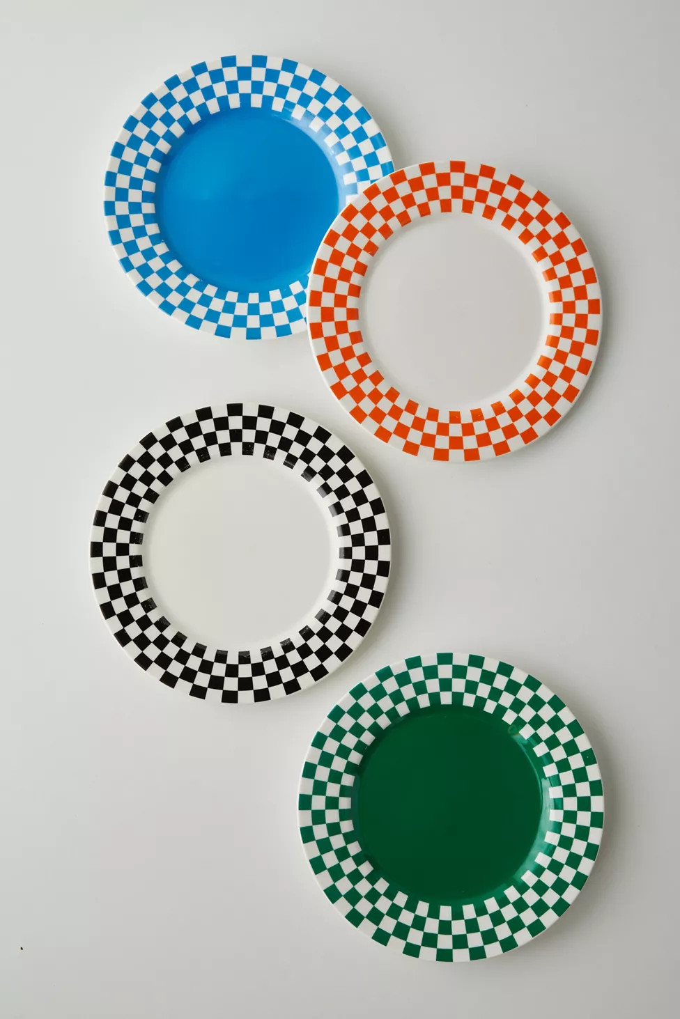 Checker Deli Plate | Urban Outfitters (US and RoW)