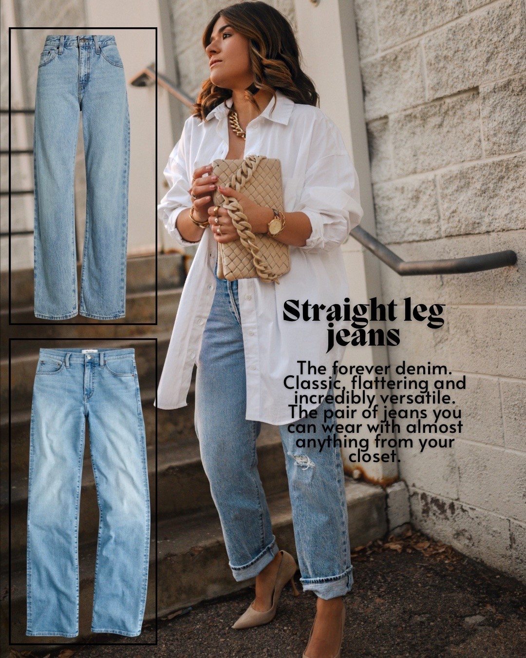 Straight leg jeans are a must in my closet all year long!! Linking my favorite ones here!🫶🏽

#LTKootd #LTKSeasonal #LTKPetite