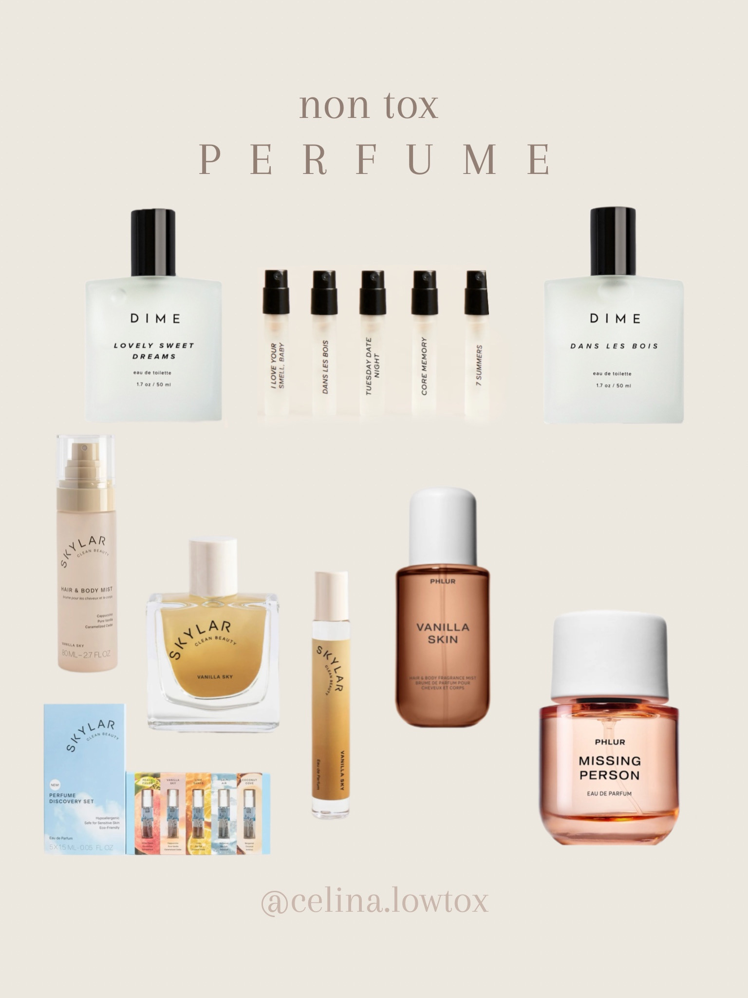 use “CELINA” at Dime Beauty(: 
Valentine’s Day gift guide- non toxic perfumes #valentinesday #perfume #nontoxic #lowtoxlife 

#LTKSeasonal #LTKGiftGuide #LTKbeauty