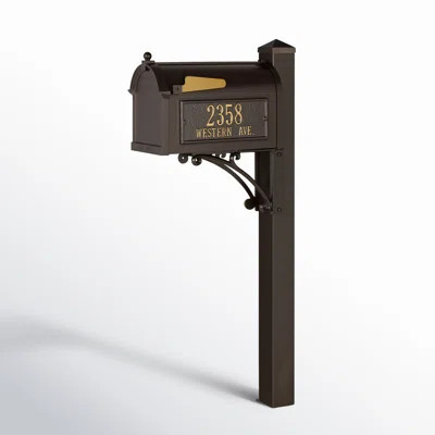 Superior Post Mounted Mailbox | Wayfair North America