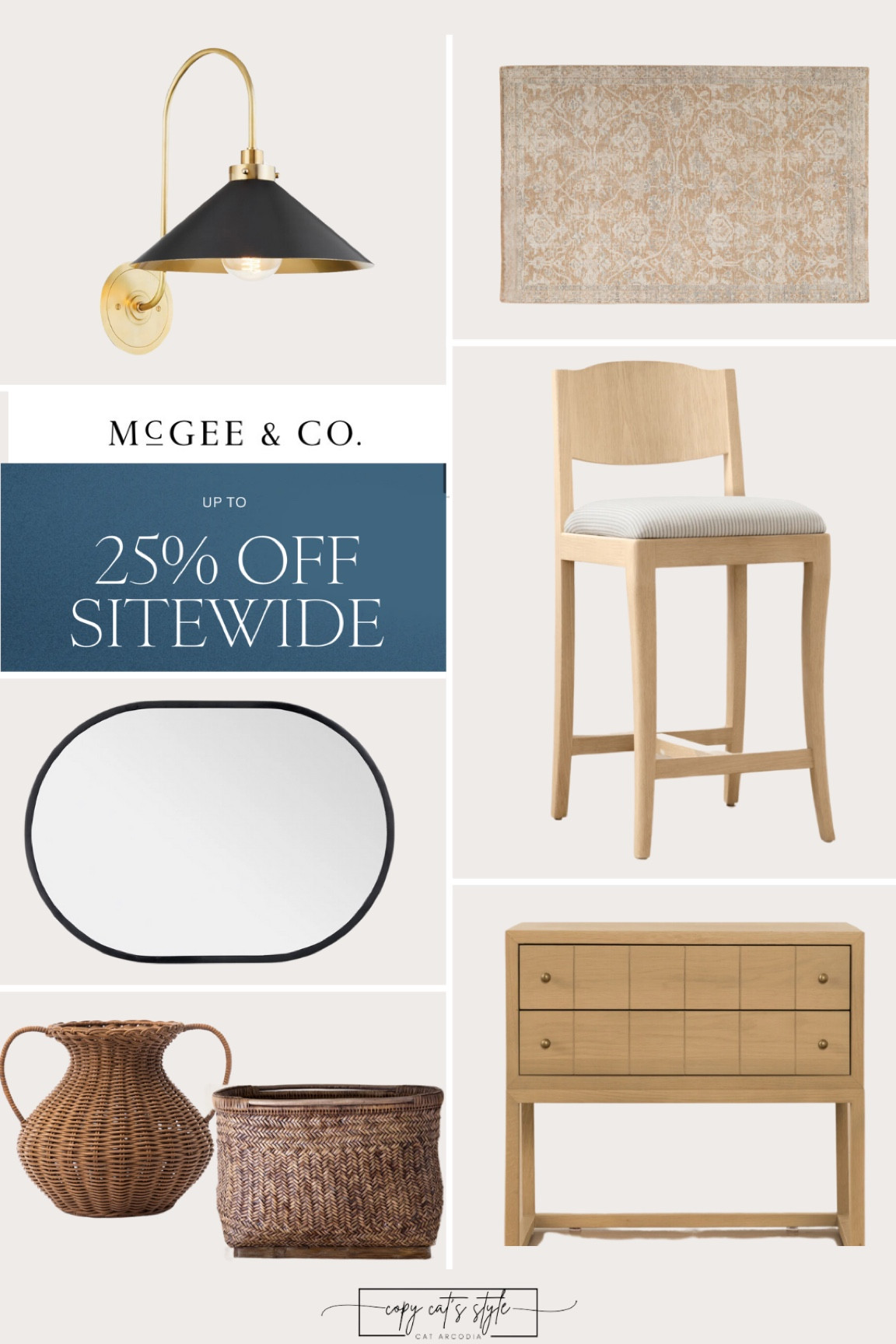 Mcgee and Co Labor Day Sale 25% off sitewide. Home sale, home decor, furniture


#LTKSeasonal #LTKSaleAlert #LTKHome
