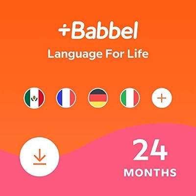 Babbel: Learn a New Language – Choose from 14 Languages including French, Spanish & English - 2... | Amazon (US)