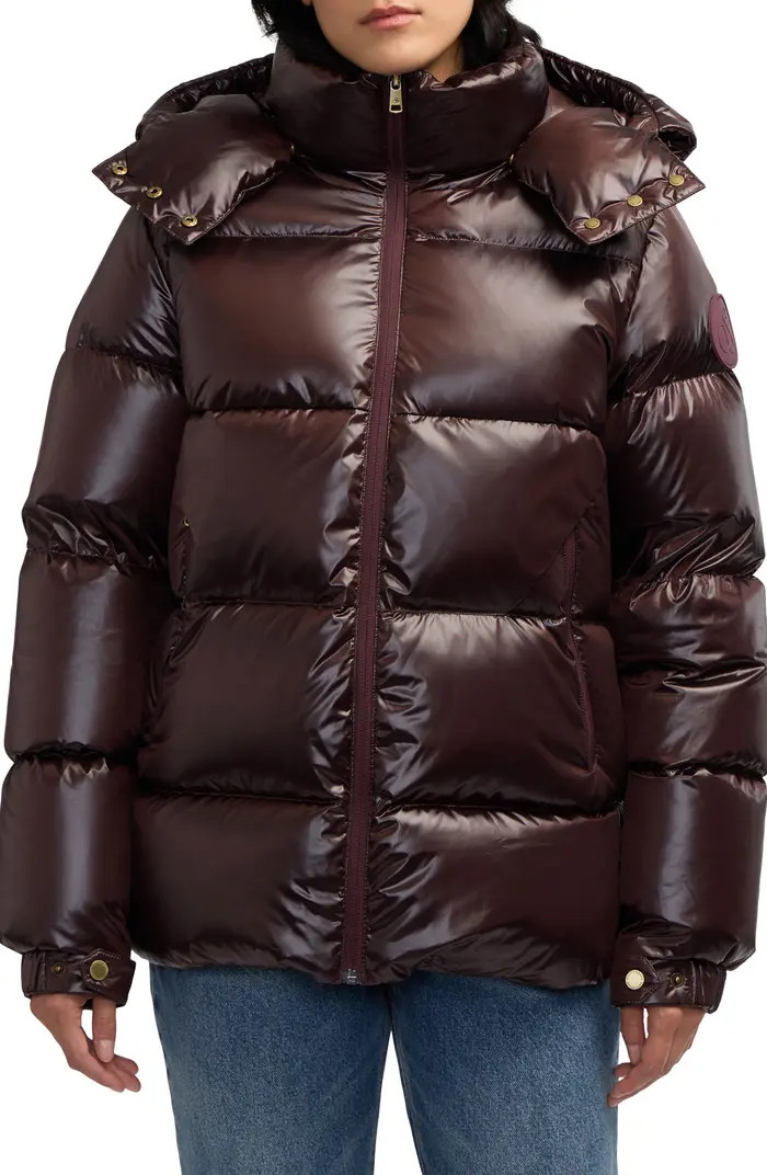 Scotch & Soda Vivienne Boxy Water Repellent Quilted Down Jacket | Nordstromrack | Nordstrom Rack