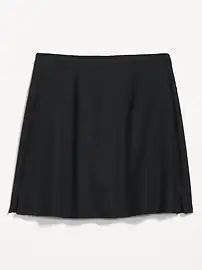 High-Waisted PowerSoft Rib-Knit Skort for Women | Old Navy (US)