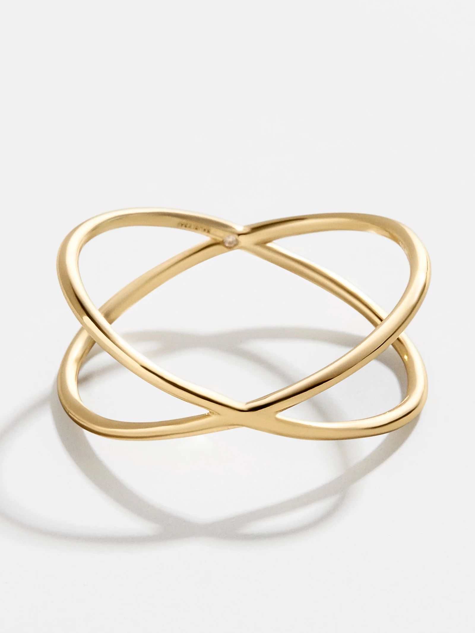 Katherine 18K Gold Ring | BaubleBar (US)