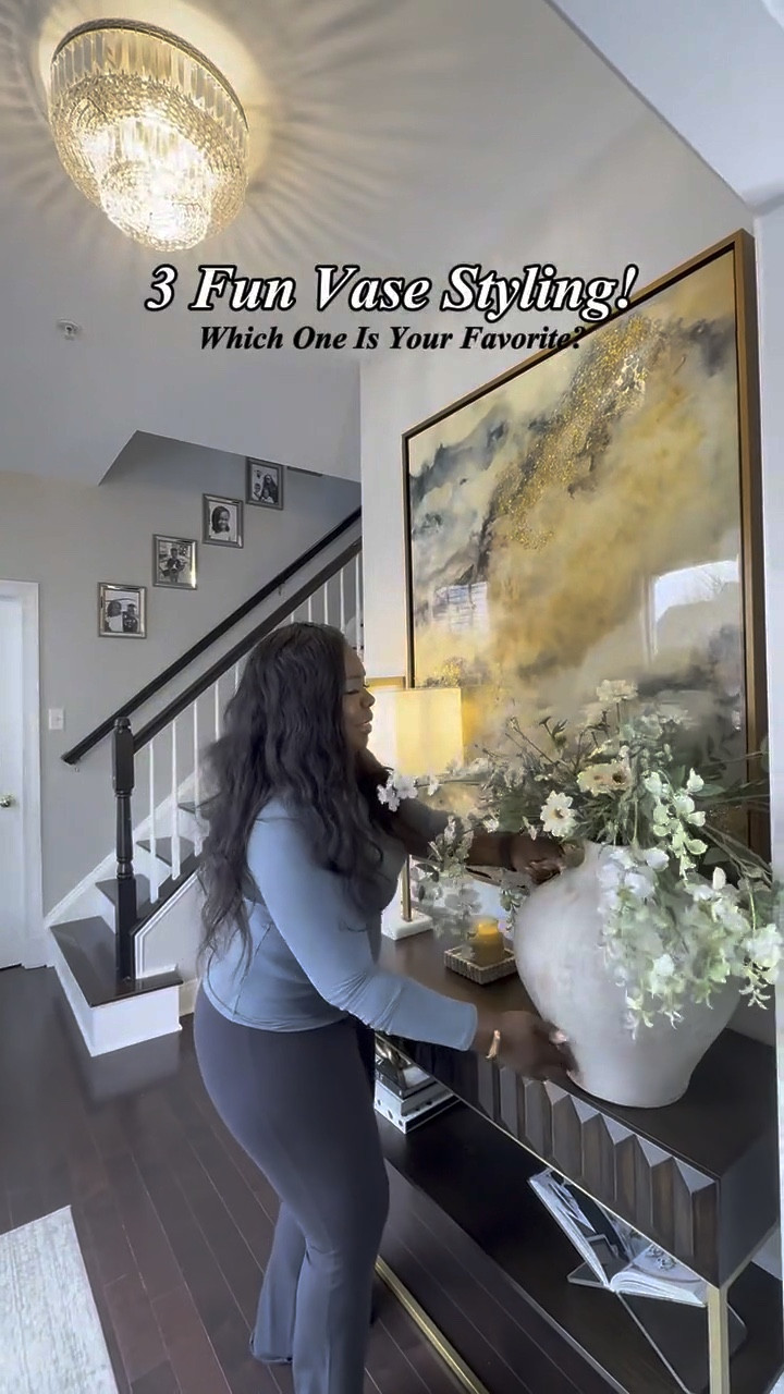 3 fun vase styling for Spring! Which one is your favorite 

#LTKHome #LTKSaleAlert