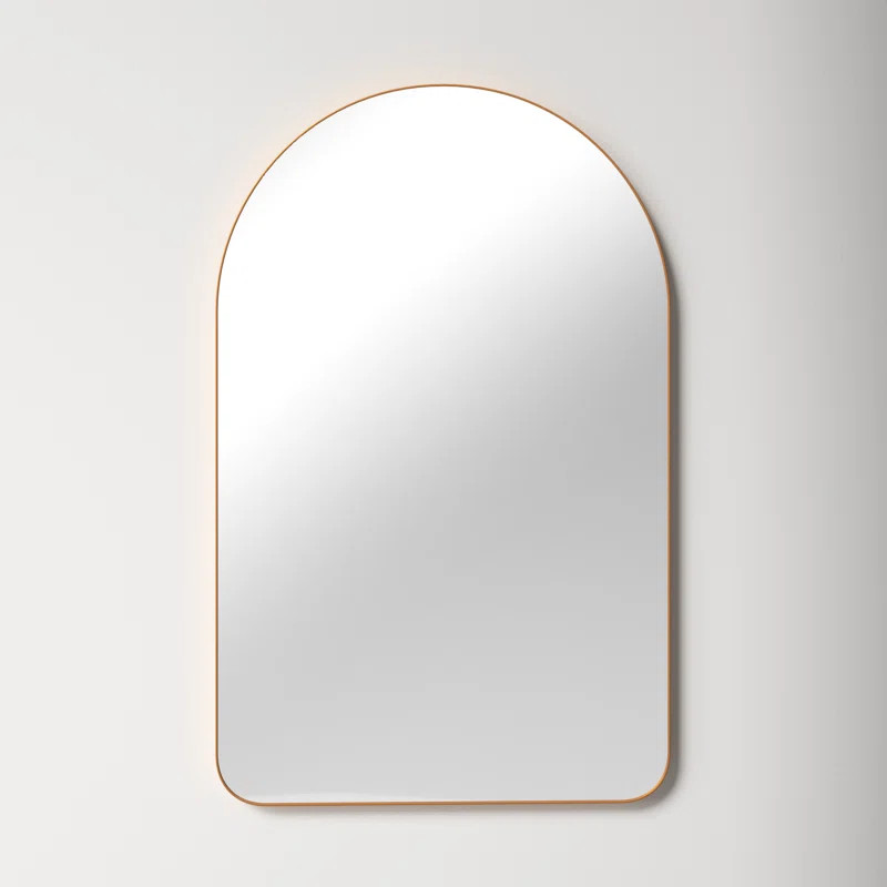 Eaton Metal Arch Wall Mirror | Wayfair North America