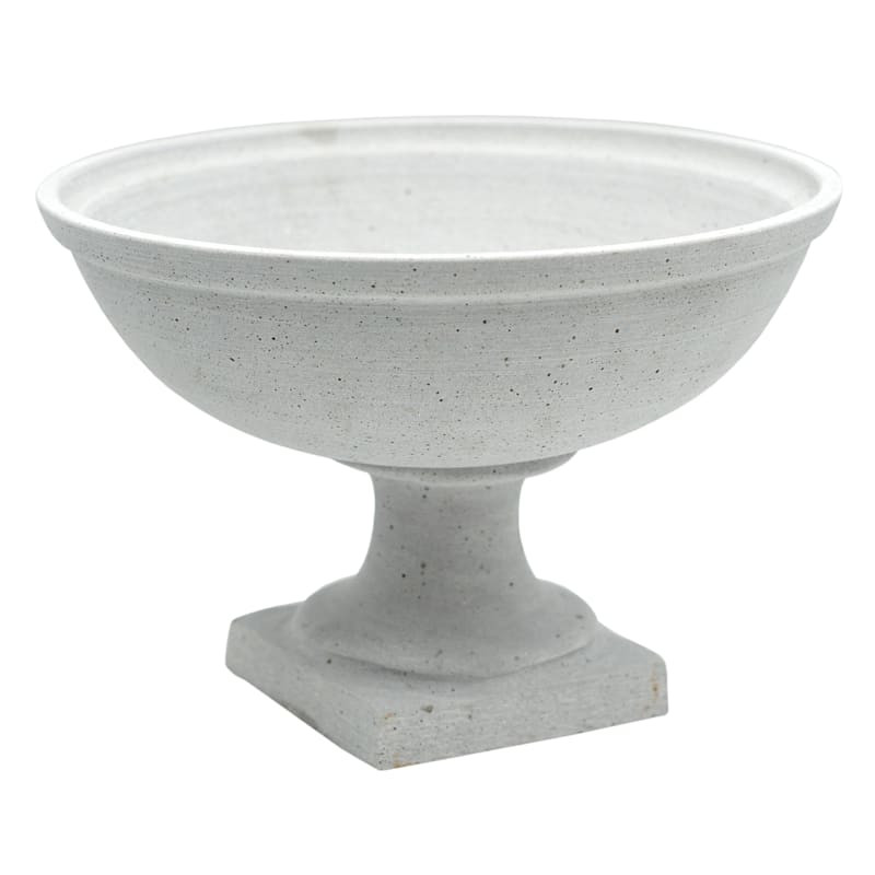 Grey Polystone Bowl, 8.7" | At Home