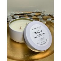 White Gardenia | Soy Blend Candle Scented Fall 7Oz Luxury Candles Home Décor Wedding Favors Gifts Fo | Etsy (CAD)