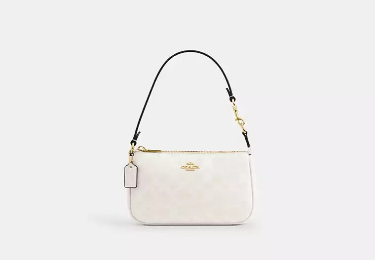 Coach Outlet Nolita 19 In Signature Canvas - White | Coach Outlet US
