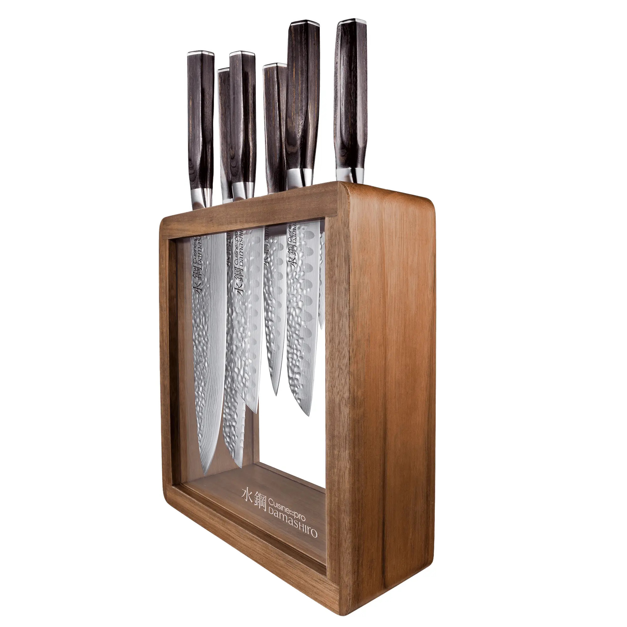 Damashiro EMPEROR\u00ae Mokuzai 7-Piece Knife Block | Nordstrom | Nordstrom