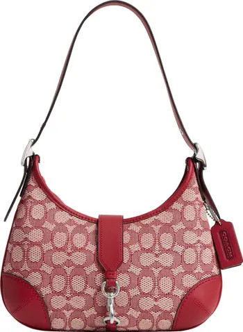 Hamptons Hobo Bag In Signature Textile Jacquard | Nordstrom