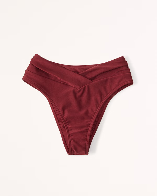 Mid-Rise V-Front Cheeky Bottom | Abercrombie & Fitch (US)