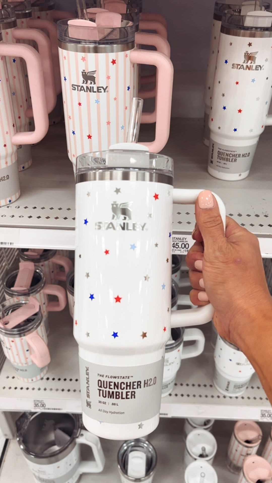 New Americana Stanley collection. Stanley tumblers, 4th of July style, tumblers, summer style. Target

#LTKSeasonal #LTKSaleAlert #LTKHome