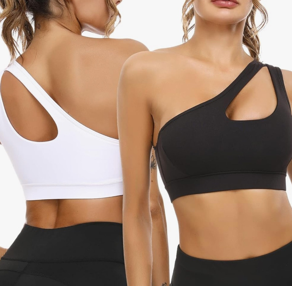 Cutest one shoulder sports bra 

#LTKActive #LTKSaleAlert #LTKFitness