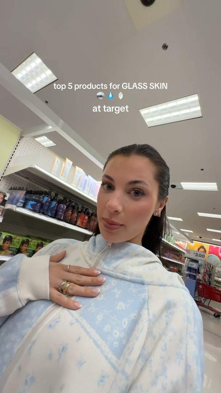 Top 5 products for GLASS SKIN 🪩💧🪞 at Target!!!