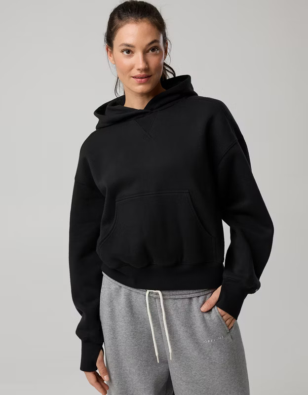 OFFLINE By Aerie Cloud Fleece Classic Length Hoodie | Aerie