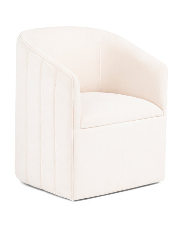 24x30 Kai Rolling Caster Wheel Anywhere Chair | Polyester | Marshalls