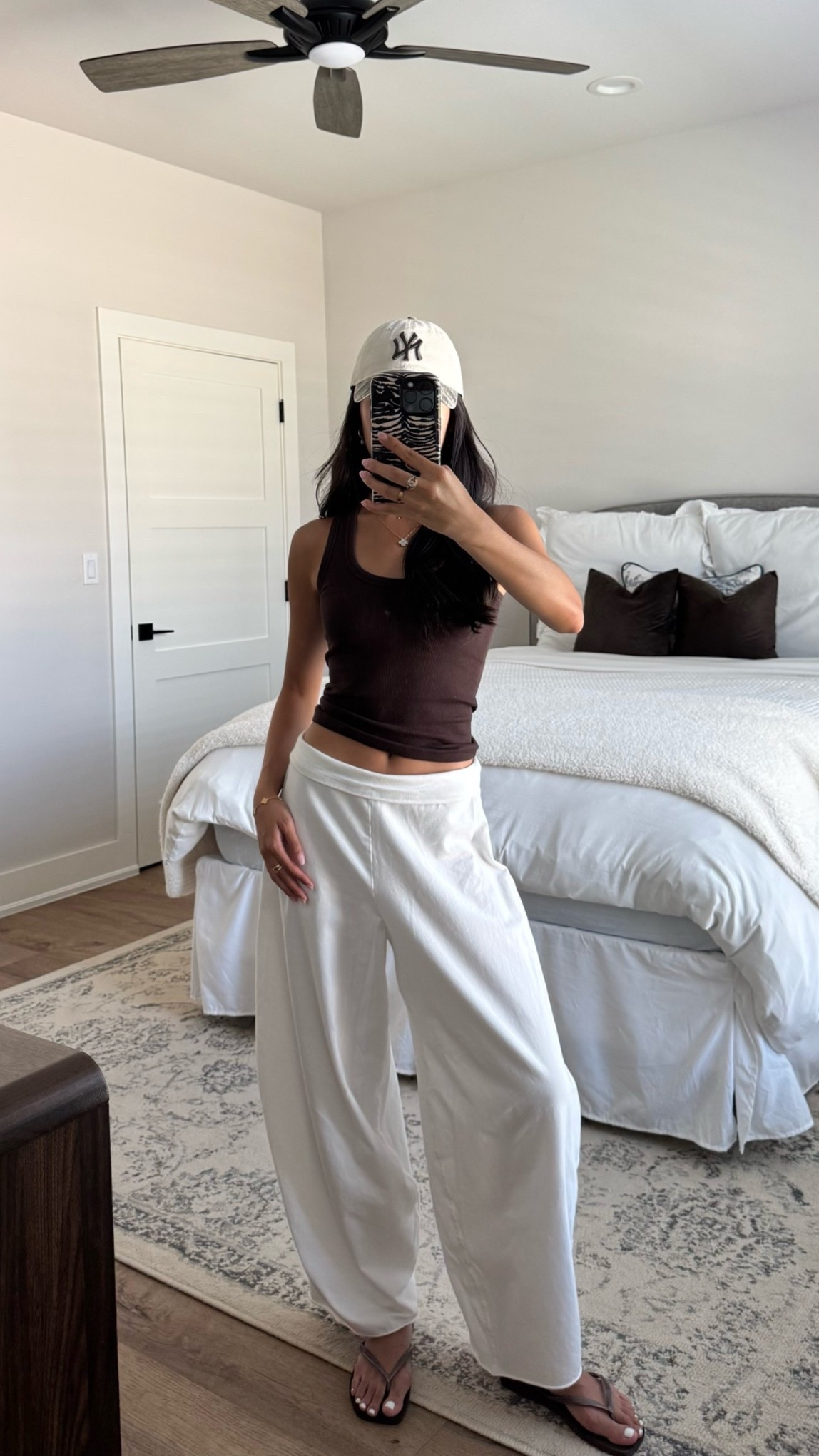 comfy and casual ootd 🤎
wearing an XXS in the tank and XS pants!

#LTKootd #LTKSeasonal