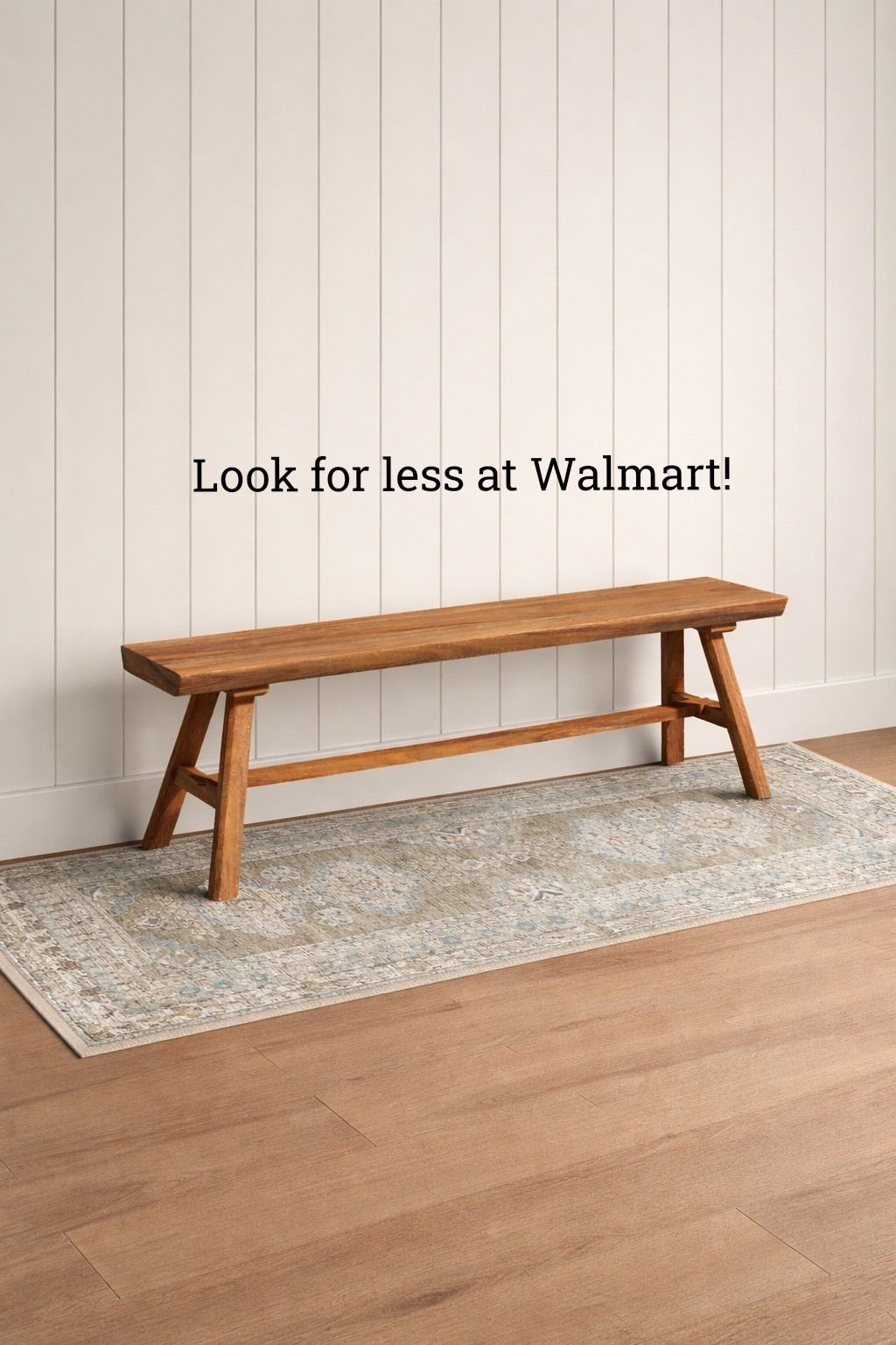 Vintage bench at Walmart! Would look cute anywhere 
-end of bed or hallway! So affordable 

#LTKSaleAlert #LTKHome
