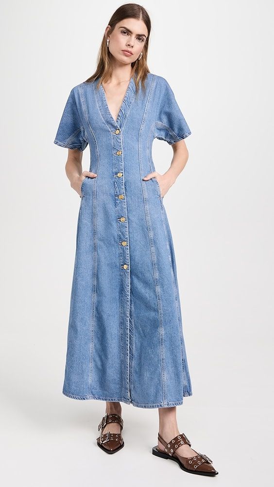 GANNI Future Denim Maxi Dress | Shopbop | Shopbop