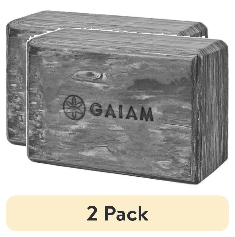 (2 pack) Gaiam Yoga Block, Marble Granite - Walmart.com | Walmart (US)