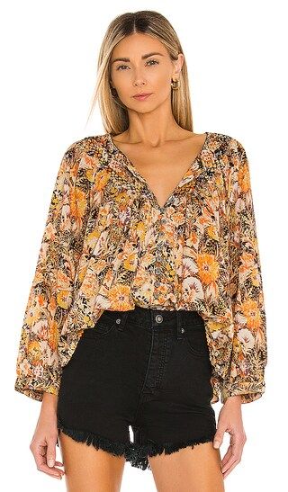 Cool Meadow Printed Top in Midnight Combo | Revolve Clothing (Global)