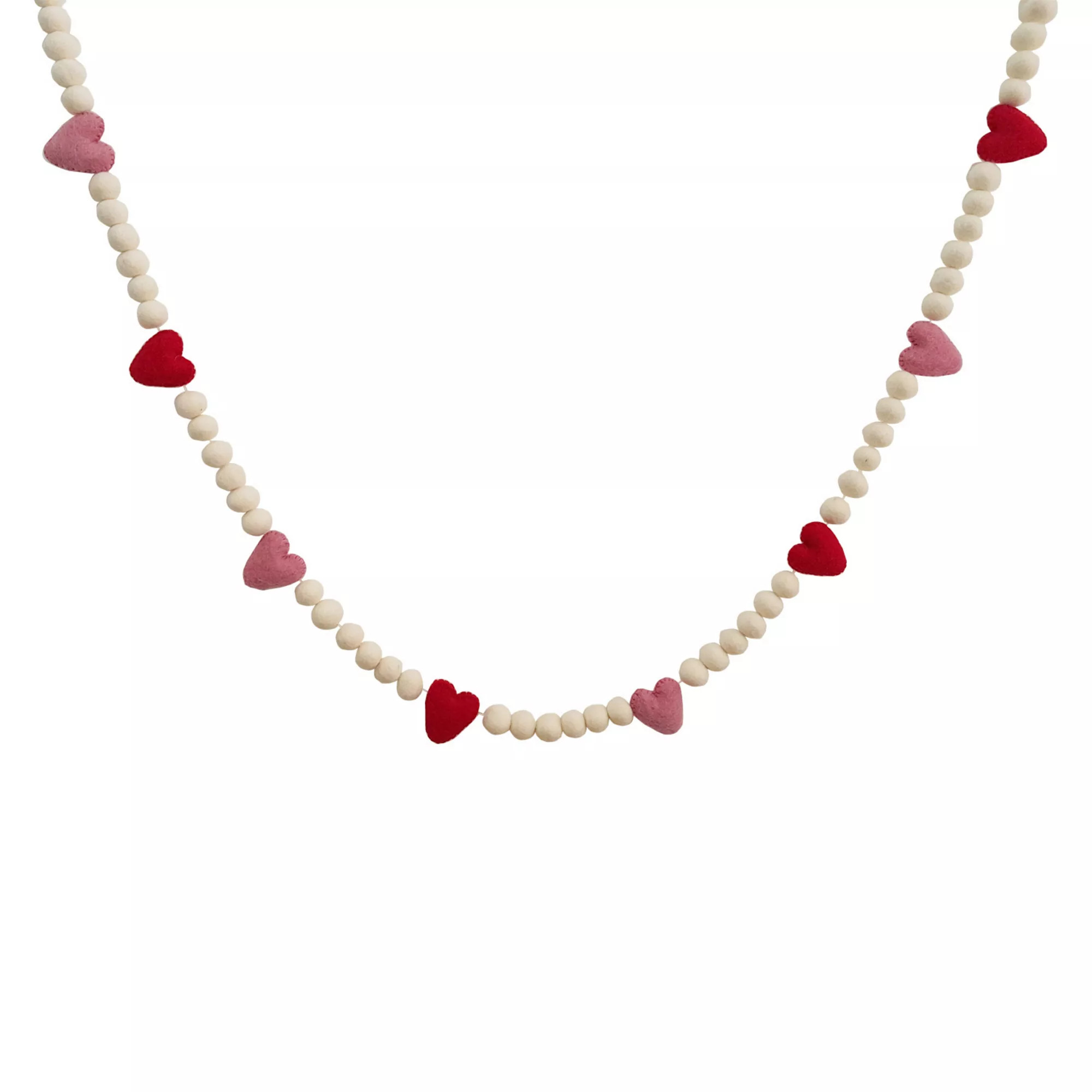 Celebrate Together™ Valentine's Day Felted Wool Heart Garland | Kohl's