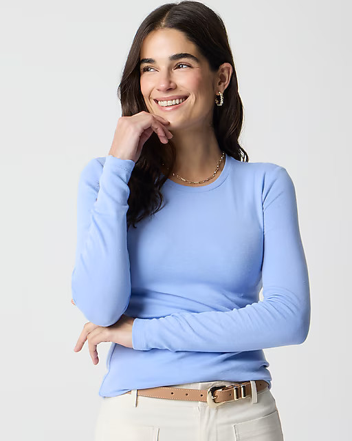 Long-sleeve everyday tee | J.Crew Factory