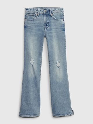 Kids High Rise Flare Jeans with Washwell | Gap (CA)