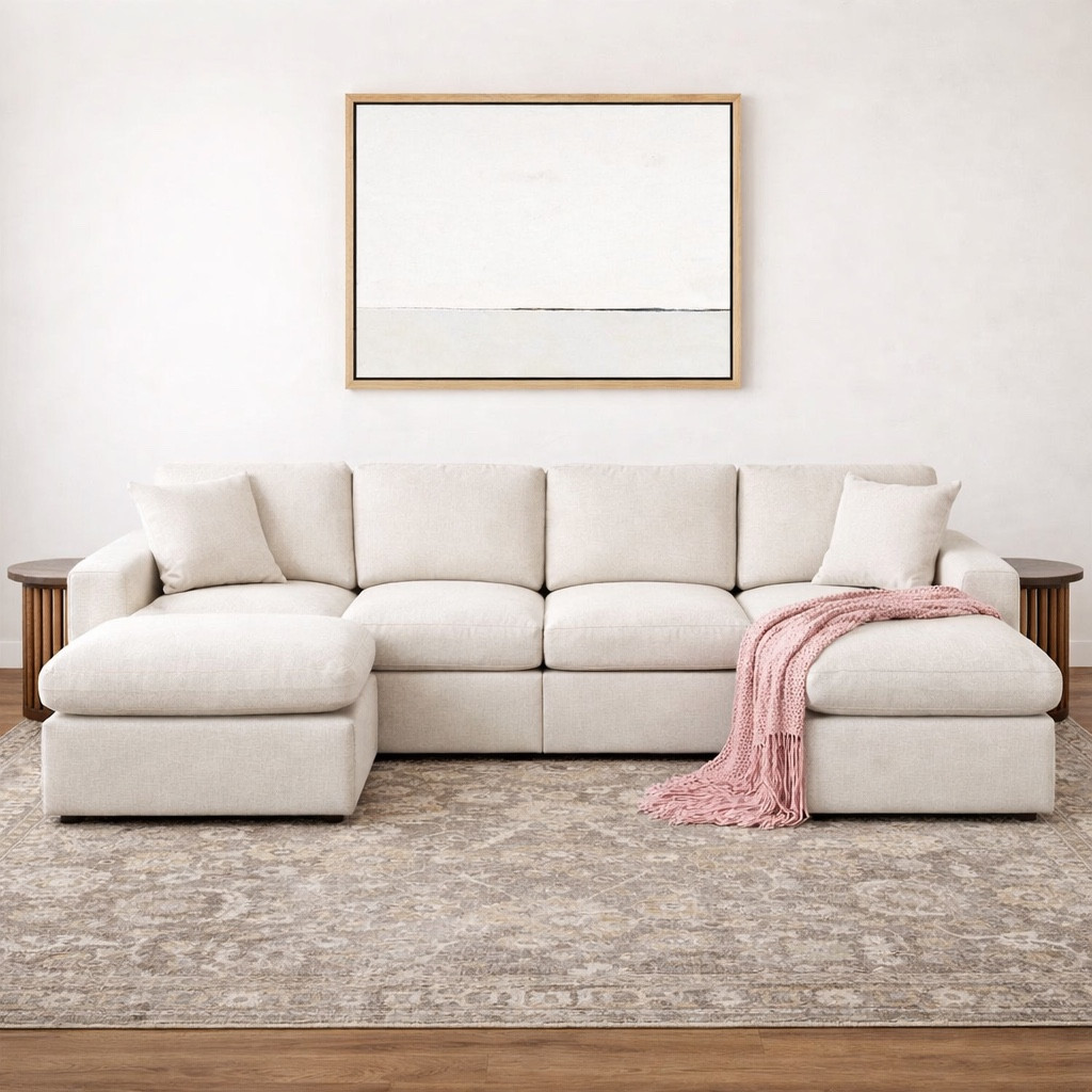 Sunday reset mode 🤍 This @Wayfair living room setup gives that high-end designer feel without the designer price tag. The neutral sectional is incredibly cozy, the warm wood accents add depth, and the soft rug layers everything together for a serene, livable space. If you love calm, timeless interiors that feel both elevated and comfortable, these finds are so good.

#LTKSaleAlert #LTKHome